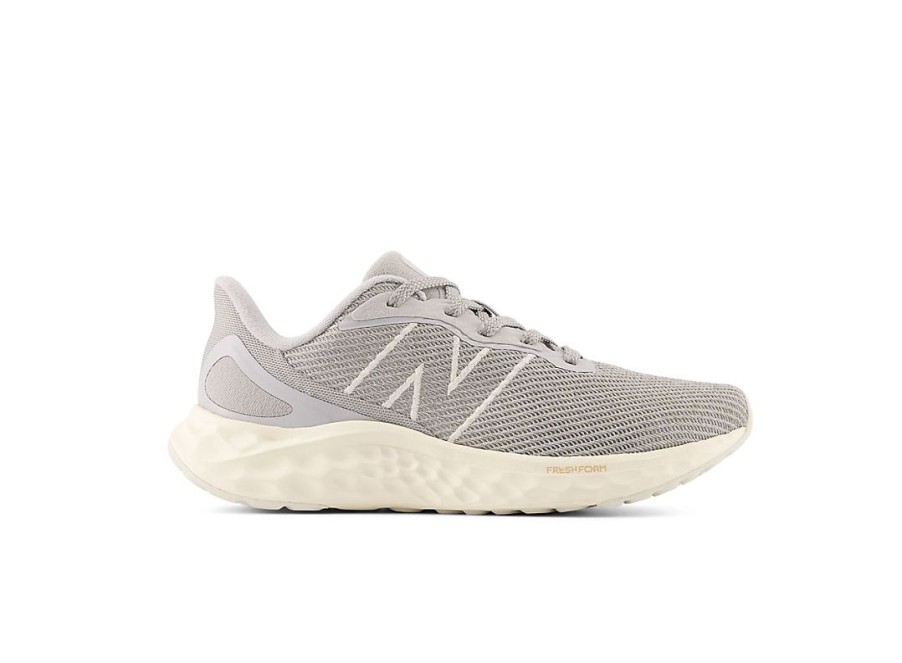 Women New Balance Running | Fresh Foam Arishi V4 Concrete With Brighton Grey And Angora