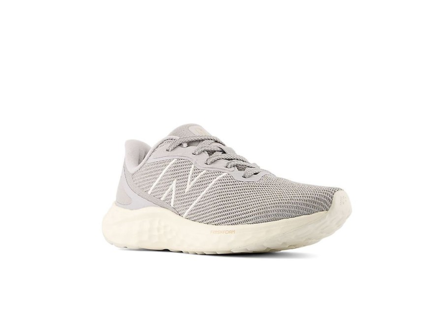 Women New Balance Running | Fresh Foam Arishi V4 Concrete With Brighton Grey And Angora