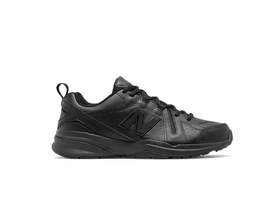 Men New Balance Work Shoes | Mx608V5 Slip Resistant Black