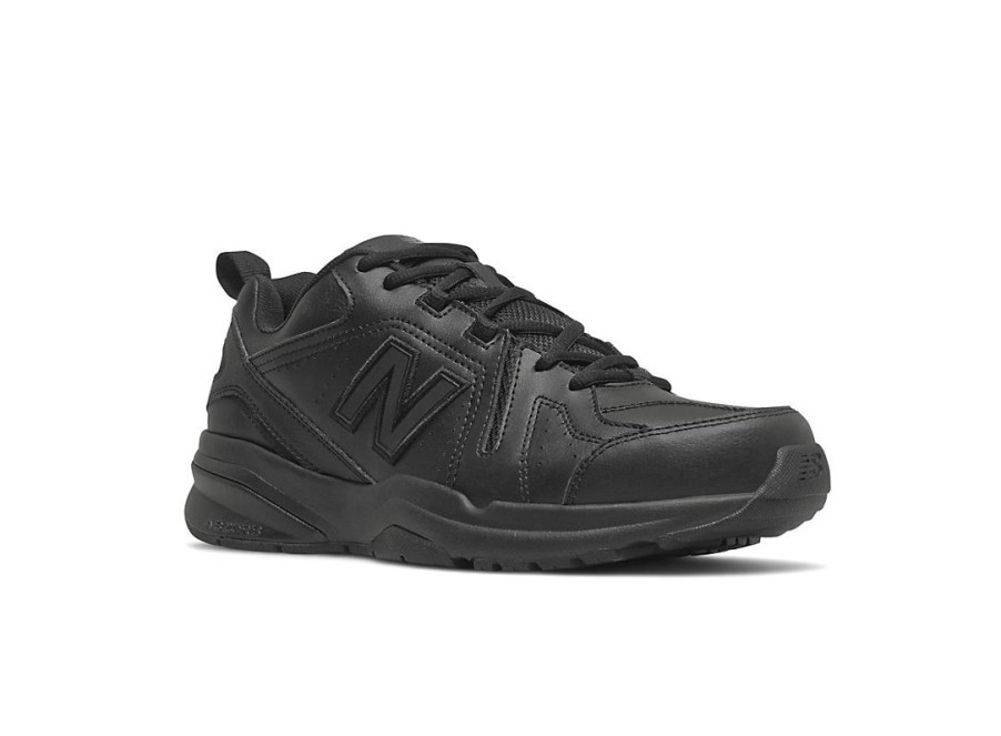 Men New Balance Work Shoes | Mx608V5 Slip Resistant Black