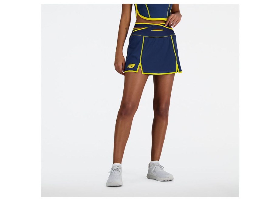 Women New Balance Skirts & Dresses | Coco Gauff Melbourne Skirt Nb Navy