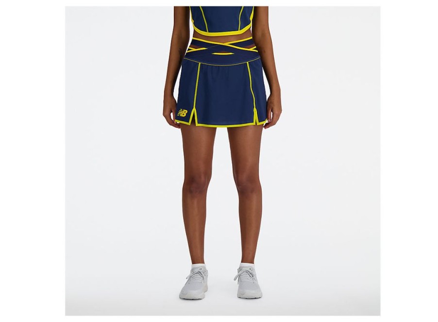 Women New Balance Skirts & Dresses | Coco Gauff Melbourne Skirt Nb Navy