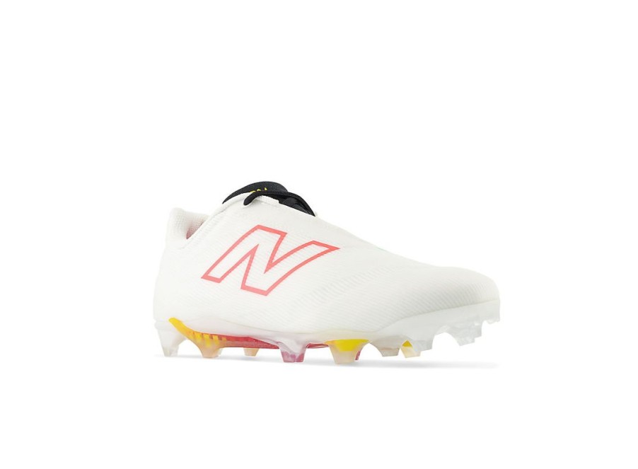 Men New Balance Lacrosse | Burnx4 White With Multi