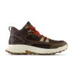 Men New Balance Running | Fresh Foam X Hierro Mid Gore-Tex® Dark Mushroom With Black Coffee And Neo Flame