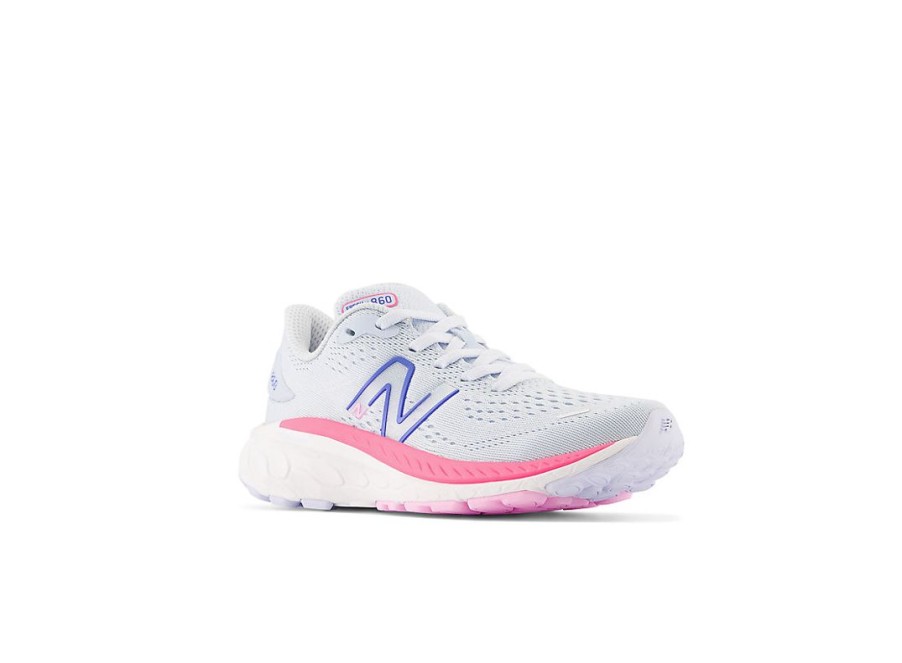 Kid New Balance Little Kids | Fresh Foam X 860V13 Moon Dust With Neon Pink