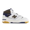 Men New Balance Lifestyle | Ald X New Balance 650R White With Varsity Gold And Victory Blue