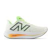 Women New Balance Running | Fuelcell Supercomp Trainer V2 White With Bleached Lime Glo And Hot Mango