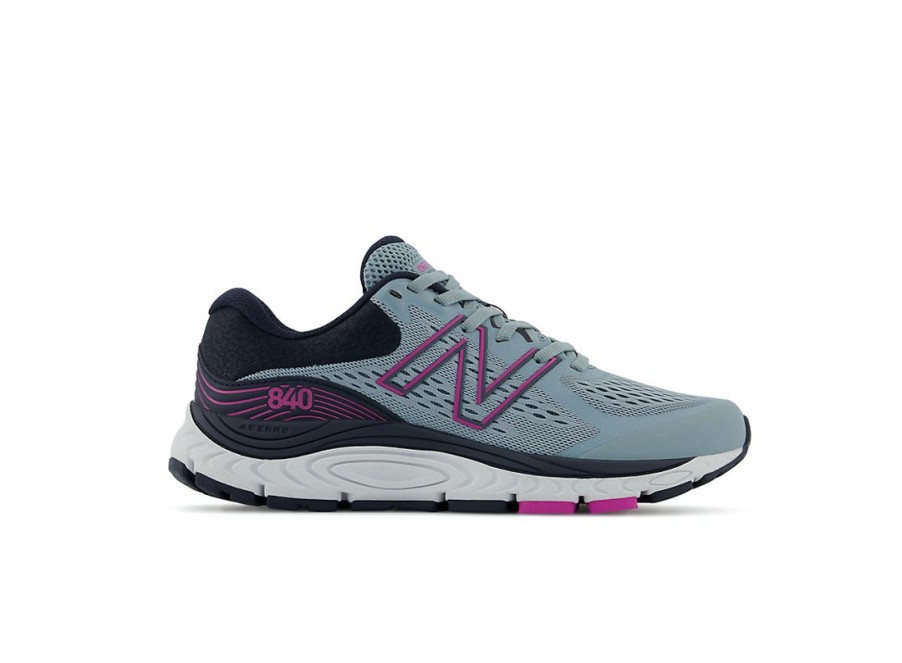 Women New Balance Running | 840V5 Cyclone With Eclipse And Magenta Pop