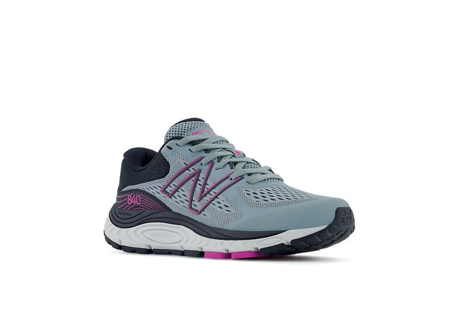 Women New Balance Running | 840V5 Cyclone With Eclipse And Magenta Pop