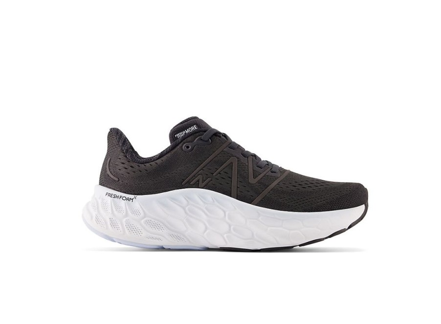 Women New Balance Running | Fresh Foam X More V4 Black With Starlight