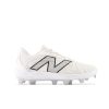 Men New Balance Baseball | Fuelcell 4040V7 Molded Optic White With Rain Cloud