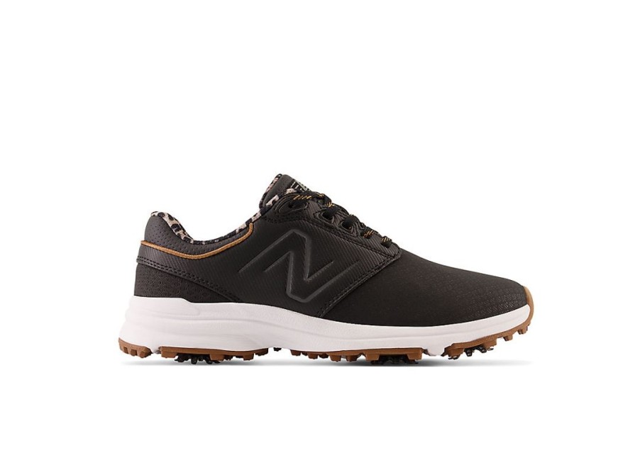 Women New Balance Golf | Brighton Golf Shoes Black With Gum