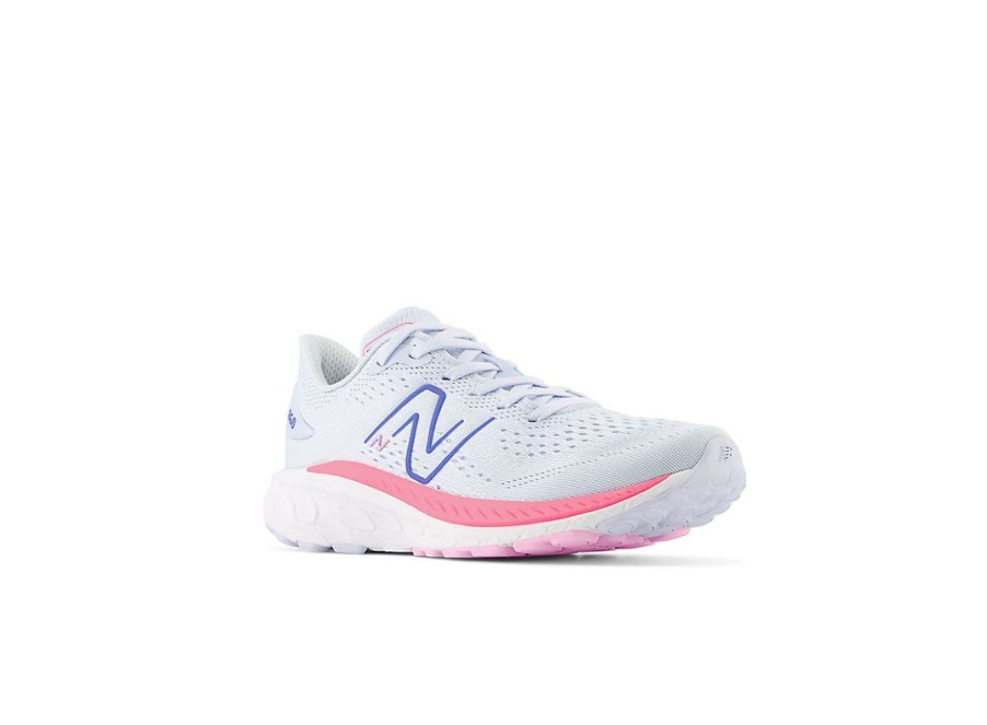 Kid New Balance Big Kids | Fresh Foam X 860V13 Moon Dust With Neon Pink