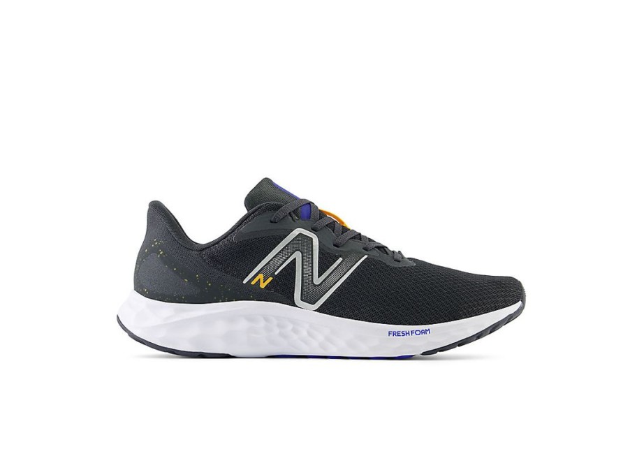 Men New Balance Running | Fresh Foam Arishi V4 Blacktop With Hot Marigold