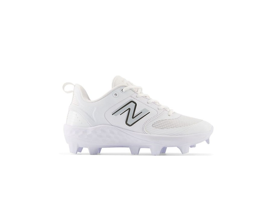 Women New Balance Softball | Fresh Foam Velo V3 Molded White