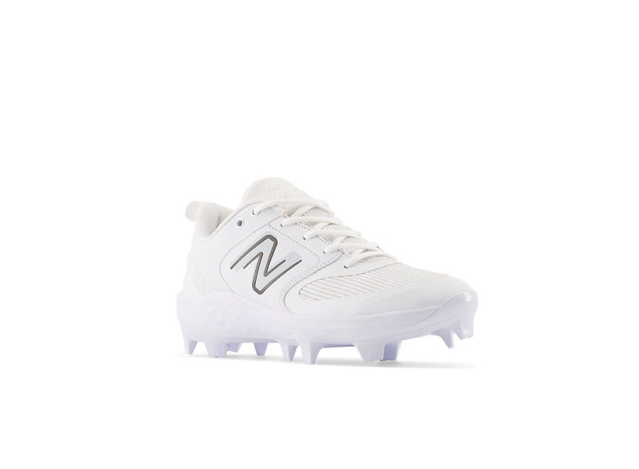 Women New Balance Softball | Fresh Foam Velo V3 Molded White