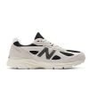 Men New Balance Lifestyle | Joe Freshgoods X New Balance 990V4 Made In Usa Marshmallow With Pirate Black