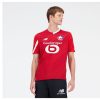 Men New Balance Shirts | Lille Losc Short Sleeve Jersey Home