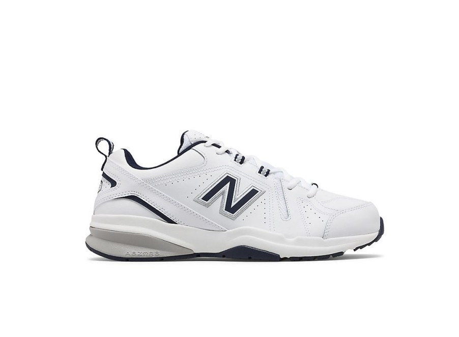 Men New Balance Training | Mx608V5 White With Navy