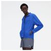 Men New Balance Jackets & Vests | Athletics Graphic Packable Jacket Blue Oasis