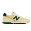 Men New Balance Lifestyle | Made In Usa 996 Sulphur With Forest Green