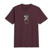 Men New Balance Shirts | 550 Houseplant Graphic T-Shirt Nb Burgundy