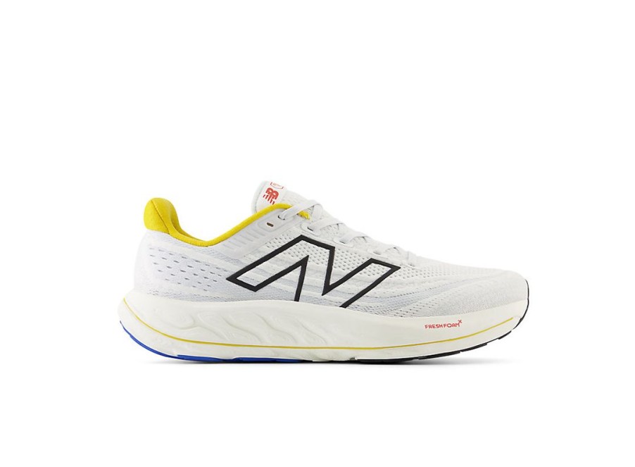 Men New Balance Running | Fresh Foam X Vongo V6 White With Ginger Lemon And Black