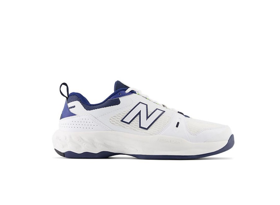 Men New Balance Tennis | Fresh Foam X 1007 White With Navy