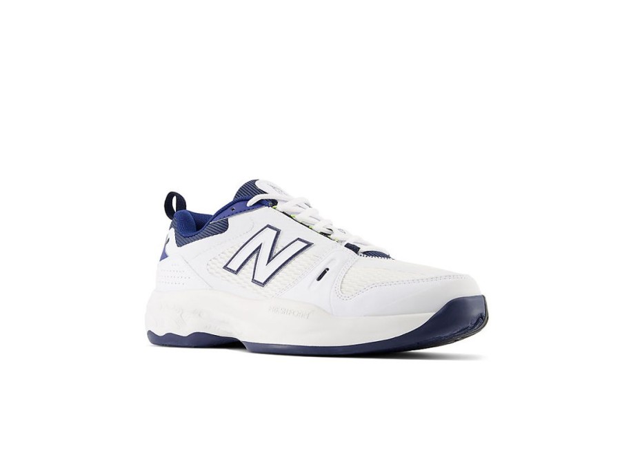 Men New Balance Tennis | Fresh Foam X 1007 White With Navy