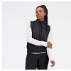 Women New Balance Jackets & Vests | Impact Run Luminous Packable Vest Black