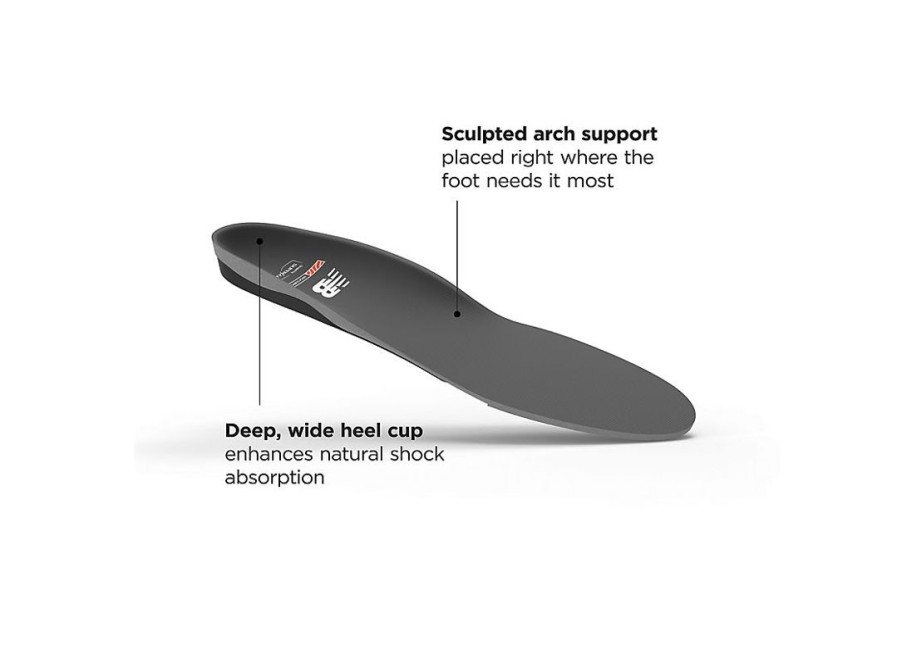 Men New Balance Insoles | Arch Support Grey