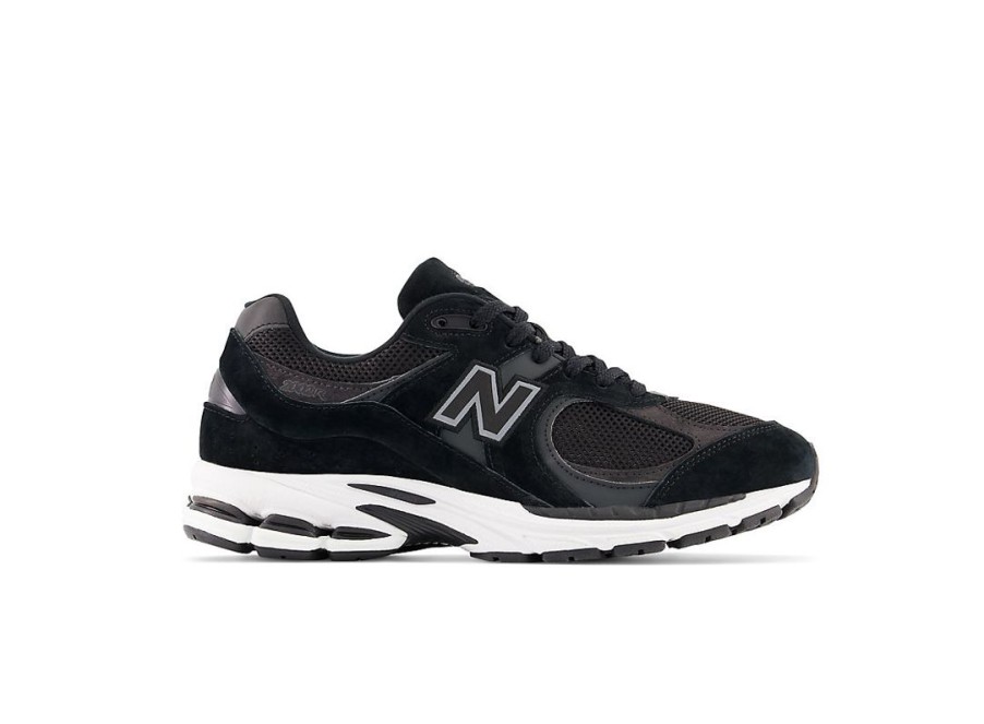 Men New Balance Lifestyle | 2002R Black With Phantom And Gunmetal