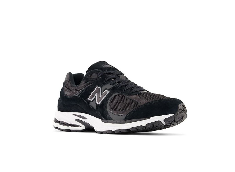 Men New Balance Lifestyle | 2002R Black With Phantom And Gunmetal