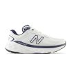 Men New Balance Walking | Fresh Foam X 840F White With Team Navy