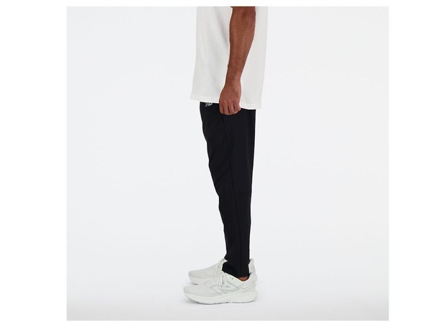 Men New Balance Pants | Ac Tapered Pant 27 Black