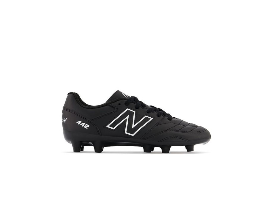 Kid New Balance Big Kids | 442 V2 Academy Jnr Fg Black With White