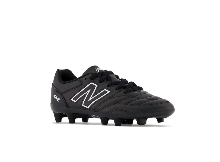 Kid New Balance Big Kids | 442 V2 Academy Jnr Fg Black With White