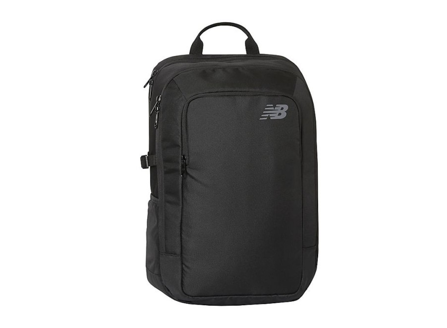 Men New Balance Bags | Logo Backpack Black