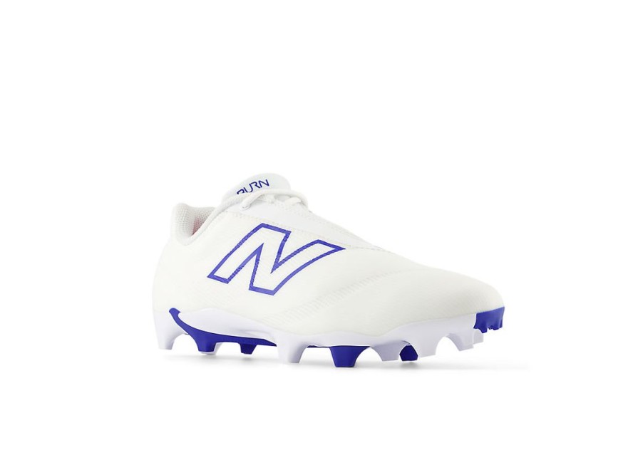 Men New Balance Lacrosse | Burnx4 White With Blue