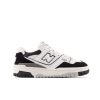 Kid New Balance Big Kids | 550 White With Black And Rain Cloud