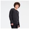 Men New Balance Hoodies & Sweatshirts | Nb Heat Grid Crew Black