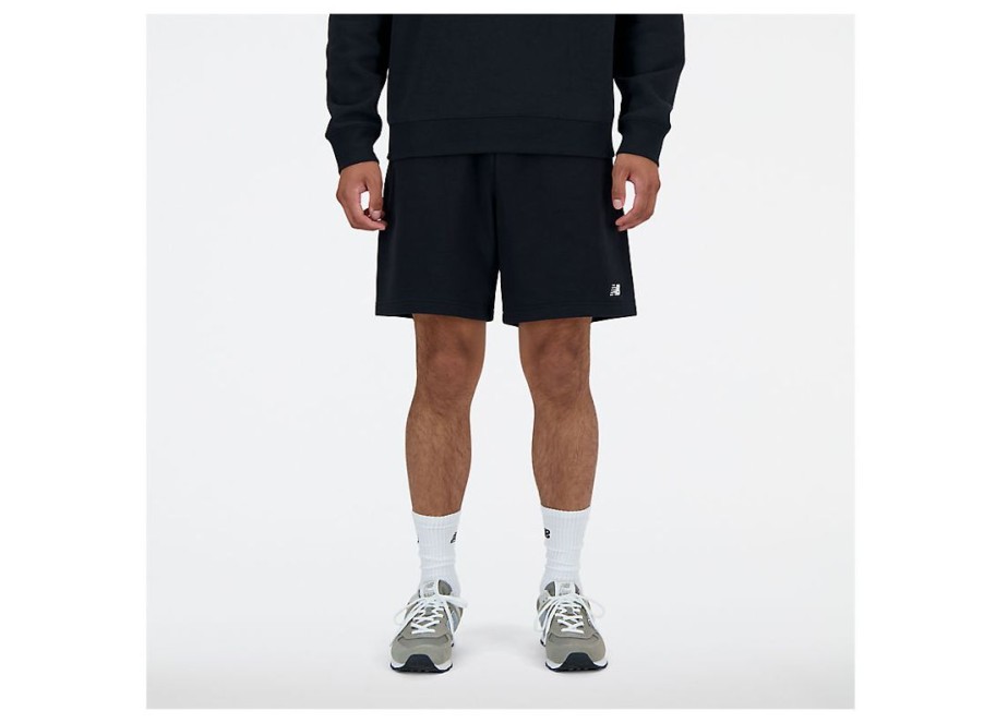 Men New Balance Matching Sets | Sport Essentials French Terry Short 7 Black