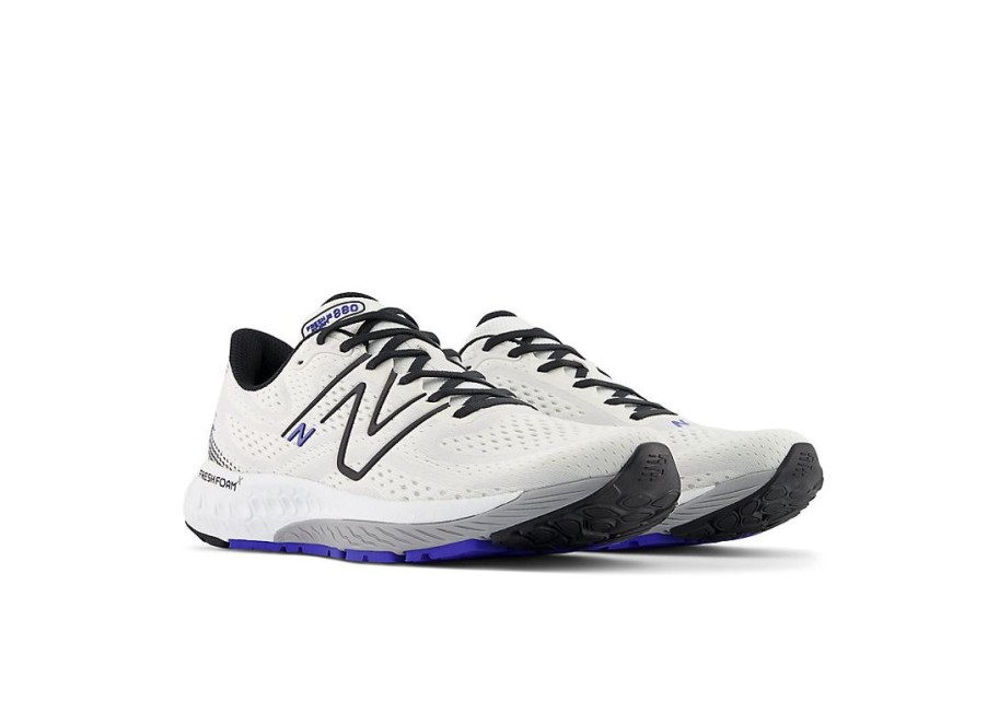 Men New Balance Running | Fresh Foam X 880V13 White With Black