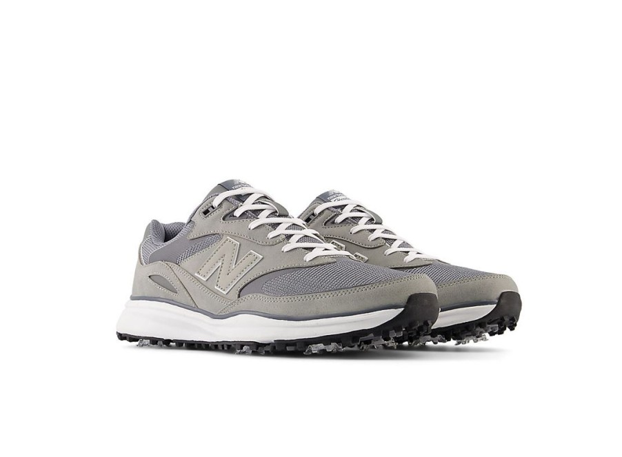 Men New Balance Golf | Heritage Golf Shoes Grey