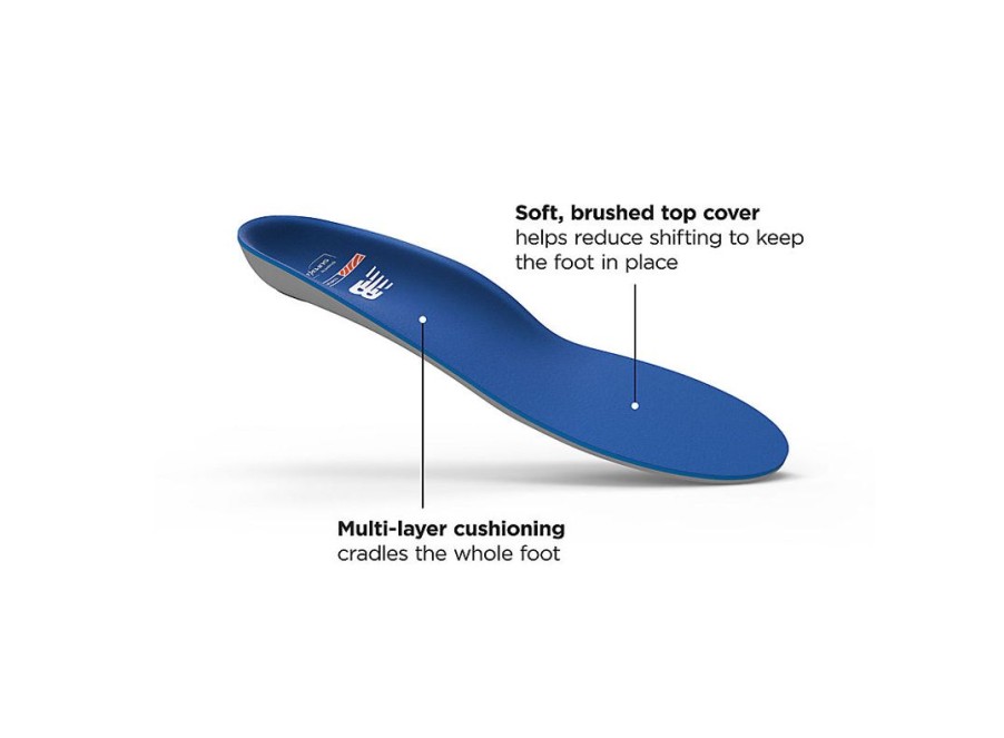 Men New Balance Insoles | Comfort Fit Blue