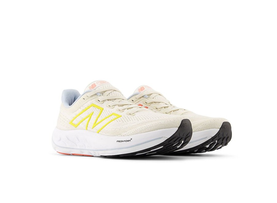 Women New Balance Running | Fresh Foam X Vongo V6 Sea Salt With Lemon Zest And Light Chrome Blue