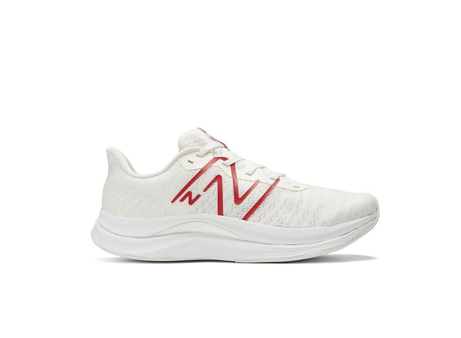 Men New Balance Running | Fuelcell Propel V4 Sea Salt With True Red