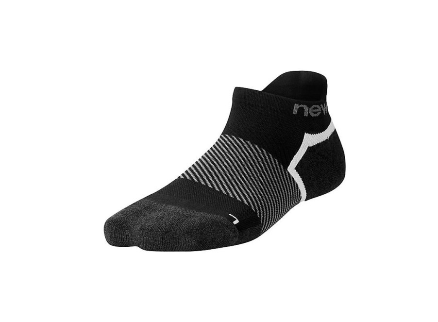 Men New Balance Socks | Compression No Show 1 Pair Black