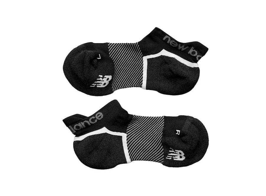 Men New Balance Socks | Compression No Show 1 Pair Black