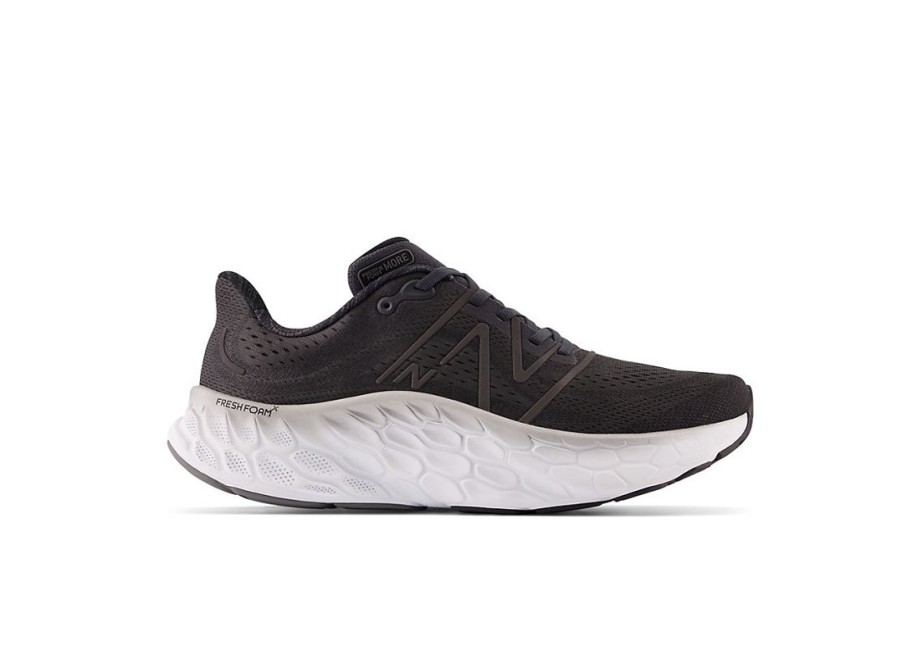 Men New Balance Running | Fresh Foam X More V4 Black With Phantom